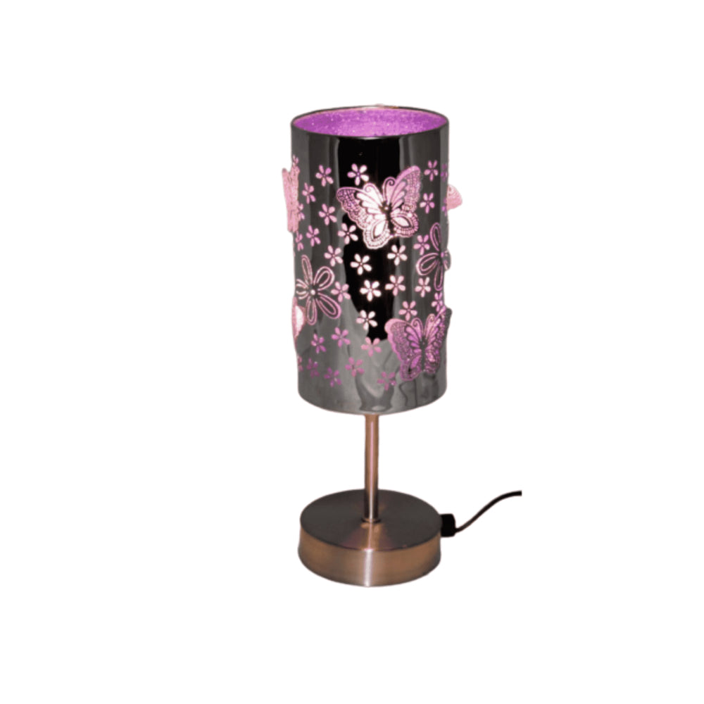 Pink Butterfly Touch Lamp